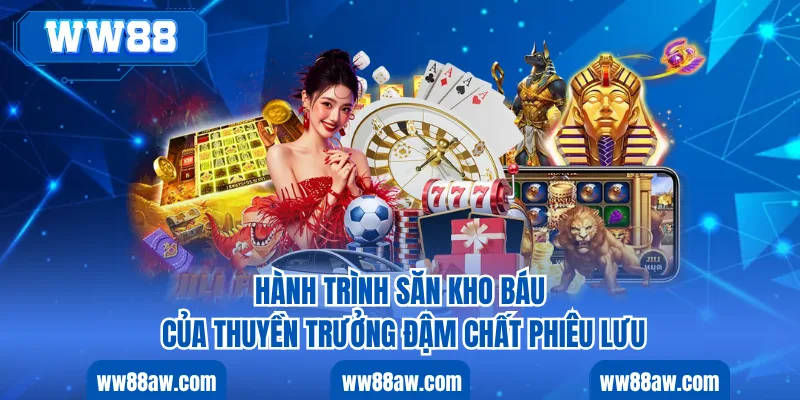 Hành Trình Săn Kho Báu Của Thuyền Trưởng Đậm Chất Phiêu Lưu